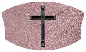 DNSWILL 510 SL SH BK Black Single Cross Shimmer Orchid